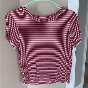 Striped cropped T-Shirt